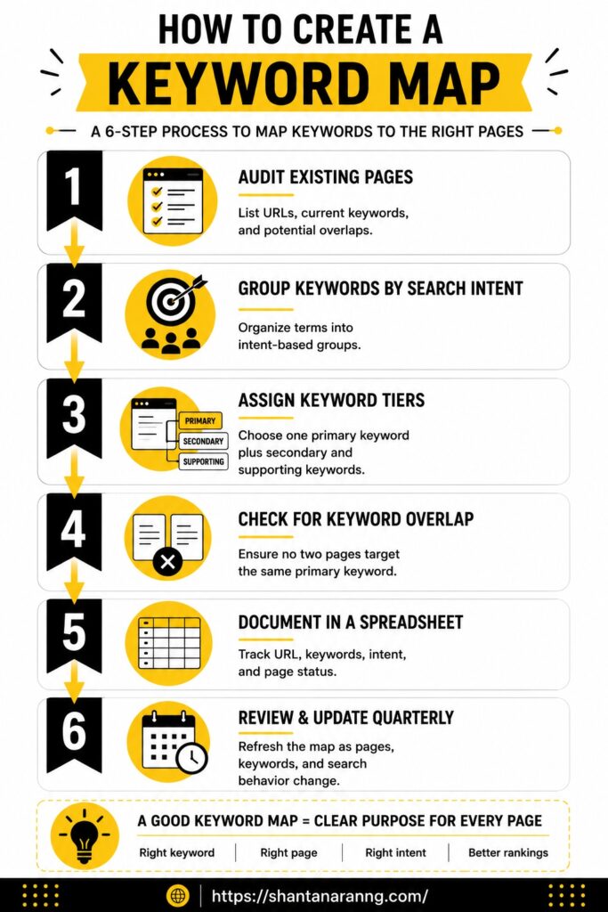The Keyword Mapping Process: Step by Step